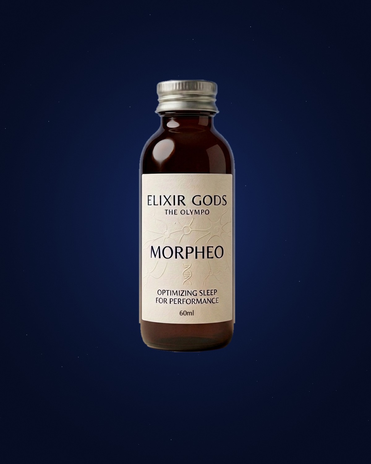 La botella de Morpheo bajo un cielo nocturno